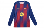 Nike FC Barcelona 2025/26 Stadiono namų vyri&scaron;ki Nike Dri-FIT futbolo replikos ilgomis rankovėmis mar&scaron;kinėliai HJ4611-456 L