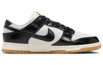 Nike Dunk Low Lx 'Black Croc' Moteri&scaron;ki FJ2260-003 35.5 black