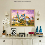 Deimantinė tapyba kryželiu Gėlė Deimantinė siuvinėjimas Deimantinė mozaika 20X30CM