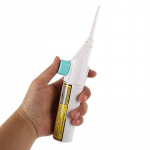 Oral Irrigator Dental Water Jet Floss Pick Dantų valymo ploviklis Oru maitinamas balta