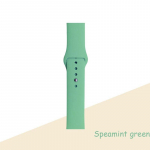 Silikoninis dirželis Apple Watch apyrankei 44 mm 40 mm 38 mm 42 mm laikrodžio apyrankė Apple Watch apyrankei Correa Iwatch Series 7 6 Se 5 4 3 38 40mm ML