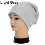 Mix Win Vyrai Moteri&scaron;ka Slidinėjimo kepuraitė Hip-Hop Žiemos &Scaron;ilta Baggy Beanie Unisex kepurė &scaron;viesiai pilka spalva