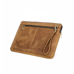 Natūralios odos ne&scaron;iojamojo kompiuterio dėklas, skirtas Macbook Pro 14,2 colio 2021 m. Macbook 13&ndash;14 colių Crazy Horse karvės odos dėklas ruda