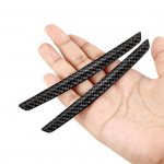 4 vnt. tvirto lipnumo atspari susidūrimui juostelė, plona durų kra&scaron;to apdailos apsauga, juodos spalvos pakeitimas