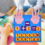 Mokomoji žaislo mokymosi veikla Pir&scaron;tų skaičių matematikos mokymo priemonės Skaičių atitikimas vaikams