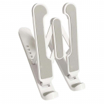 Ne&scaron;iojamas reguliuojamas ne&scaron;iojamojo kompiuterio plan&scaron;etės laikiklis Ne&scaron;iojamojo kompiuterio stovas Sulankstomas kompiuterio stalas 14cm*10.5cm balta