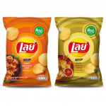 Lay's bulvių tra&scaron;kučiai, tailandieti&scaron;kas skonis, tajų skonis, tailandieti&scaron;kas užkandis, 67 g. - 75 g (Pakuotėje 2 vnt) Extra Barbecue - Hot Chilli Squid