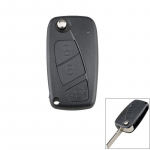 Black Blade SIP22 Flip Remote Car Key Case Shell Fob Fiat Ducato Idea Punto Panda Stilo Bravo 3 mygtukas