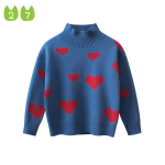 2023 m. mergaičių megztinis vėžlys Pavasarinis vaiki&scaron;kas megztinis 90cm