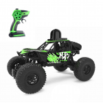 Nuotolinio valdymo automobilis su kamera 720P FPV 1/22 2,4 GHz visureigiai sunkvežimiai 4WD vijokliniai automobiliai žaislai Dovanos 1 battery žalia