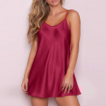 Moteri&scaron;ka naktinė suknelė didesnio dydžio apatinis trikotažas Babydoll Nightwear Sleepskirt Apatiniai drabužiai L kar&scaron;ta rožinė spalva
