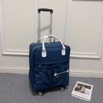 Trumpo nuotolio kelioninis krep&scaron;ys Didelės talpos bagažo krep&scaron;ys įlipimas į lengvą verslo kelionių bagažo kelioninį krep&scaron;į M mėlyna