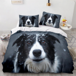 3D naminių gyvūnėlių ra&scaron;tų patalynės komplektas gyvūnų &scaron;unų antklodės užvalkalas 2/3 mikropluo&scaron;to audinys AU/ES/US/UK/DE viso dydžio mink&scaron;tas greitai džiūstantis namų kostiumas DE 135x200cm