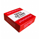 1Set Mini Small Size Truth or Dare poroms Kortų žaidimai Porų mėgėjams Stalo žaidimų tiekimas Įprasti žaidimai suaugusiems Seksas Taro 1box