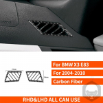 Skirtas BMW X3 E83 2004 2005 2006 2007 2008 2009 2010 Anglies pluo&scaron;to lipdukas Centrinio valdymo pavarų dėžės i&scaron;leidimo angos interjeras automobiliui 1