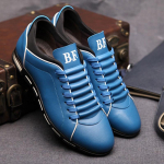 Vyri&scaron;ki laisvalaikio batai Brock Oxford Retro odos vyri&scaron;ki oficialūs batai 2024 m. pavasaris ir ruduo Nauji vyri&scaron;ki vyri&scaron;ki batai 47 mėlyna