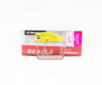 Megabass Beagle F plaukiojantis masalas, skaidrus oranžinis sidabrinis smulkintuvas (0058)