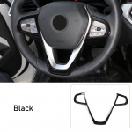 Steering Wheel button V Frame trim Decoration Cover For BMW 3 5 series G20 G30 X3 X5 X7 G01 G05 G07 GT6 G32 7 Series G11 For 2020 X3 G01 gray