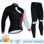 2023 m. žiemos &scaron;iltas fliso džersio komplektas Kalnų lenktynių dviračių džersis Kalnų dviračių džersis Ropa Ciclismo Atsparus &scaron;alčiui XXXXL