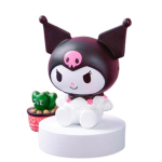 CAGE Mall Sanrio Characters Figūrėlė Squishy mink&scaron;tas žaislas, 1 vnt. populiarūs Korėjos žaislai black