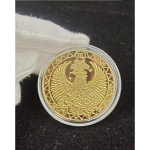 Dvylika žvaigždynų atminimo medalių Dantų fėjos auksinės monetos 12 zodiako amatų Europos ir Amerikos monetų Laimingo globėjo žvaigždyno monetos