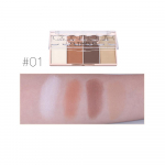 Contour Palette Veido &scaron;e&scaron;ėliavimas Grooming pudra makiažas 4 spalvos Ilgalaikis #01