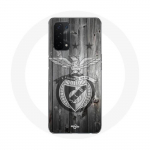 Coque Oppo A54 5G slb benfica fond gris
