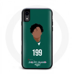 Coque Iphone XS Squid Game Ali Abdul No 199