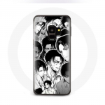 Coque Samsung Galaxy S9 Attaque des Titans Manga Levi Ackerman