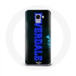 Coque pour Samsung Galaxy A8 2018 Riverdale S&eacute;rie Logo bleu
