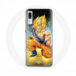 Coque pour Samsung Galaxy A20 Son goku dragon ball corps enerv&eacute;
