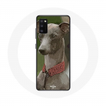 Coque pour Samsung Galaxy S20 plus L&eacute;vrier greyhound Gris