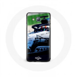 Coque pour Samsung Galaxy J7 Formule 1 Pierre Gasly Pilote F1 Blanc