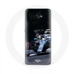 Coque pour Samsung Galaxy A3 2017 Formule 1 Valtteri Bottas Pilote automobile F1 Noir