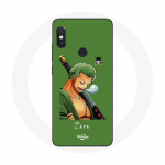 Coque pour Xiaomi Redmi Note 5 Pro One piece Manga Zoro ep&eacute;e