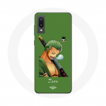 Coque pour Samsung Galaxy A02 One piece Manga Zoro ep&eacute;e