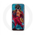 Coque pour Samsung Galaxy S6 Edge Luffy Gear 5 One Piece Anime