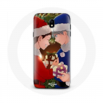 Coque pour Samsung Galaxy J7 2017 Hunter x Hunter Gon Freecss et Killua Zoldyck Christmas Day Anime Manga