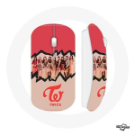 Souris Sans Fil TWICE Logo Rouge Affiche