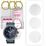 3x apgo hidrogelio ekrano apsaugos, skirtos &bdquo;Citizen BZ1006-82E&ldquo;, hidrogelio plėvelė, su pozicionavimo sluoksniu, lengvai montuojama