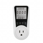 LCD ekranas Elektra sunaudojimas Maitinimo matuoklio lizdas Energijos vatai Įtampa Amperai Testeris Galingumas KWH US-1 without backlight
