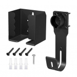 EV įkroviklio laikiklis Sieninis tvirtinimas Pramu&scaron;imas sienoje su varžtais nuo slydimo Apsaugokite ki&scaron;tuką Įkroviklio laido laikiklis Laikiklis Elektrinių transporto priemonių įkroviklio laikiklis juoda