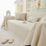 Sutir&scaron;tintas neslystantis vandeniui atsparus &scaron;lapimui sofos užvalkalas Medžiaginis rank&scaron;luostis &bdquo;Four Seasons&ldquo; universalus sofos užvalkalas, apsaugantis nuo kačių įbrėžimų 90*90