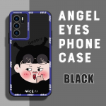 Telefono dėklas Mink&scaron;tas guminis TPU mobiliojo telefono korpusas, pilnas dangtis, fotoaparato apsaugos dizainas, smūgiams atsparus dangtelis, skirtas OPPO Realme OPPO A15 juoda
