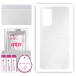apgo Ultra Clear Protective Skin Sticker for the back compatible with Xiaomi Mi 10T 5G, Wrap Film, Hydrogel Film, Flexible, Soft TPU with positioning