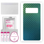 apgo Protective Skin Sticker for the back compatible with Asus Zenfone AR ZS571KL, Wrap Film, Foil, Vinyl - Pattern Carbon Chameleon CAKA1