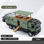 1/24 Benz NOMADISON lydinio RV modelio visureigio modelio garso ir &scaron;viesos atitraukiamo žaislinio automobilio berniuko kolekcijos dekoravimo dovana 1/24-Size:23*6.3*10cm