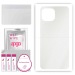 apgo Protective Skin Sticker for the back compatible with Xiaomi Mi 11 Lite, Wrap Film, Foil, Vinyl - Pattern Matte Transparent