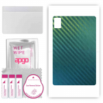 apgo Protective Skin Sticker for the back compatible with Oukitel OKT3, Wrap Film, Foil, Vinyl - Pattern Carbon Chameleon CAKA1