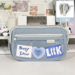 Mieli didelės talpos pie&scaron;tukų dėklai Daugiasluoksniai universalūs pie&scaron;tukų dėklai Studentų pie&scaron;tukų laikiklis mokyklinės ra&scaron;tinės reikmenys smėlis